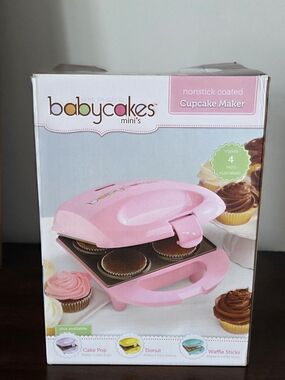 Babycakes Mini's Pink Nonstick Cupcake Maker